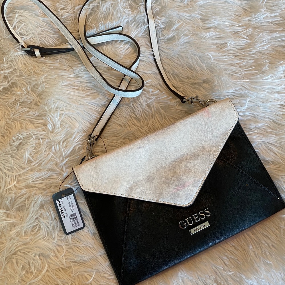 GUESS Crossbody White/Hot Pink
